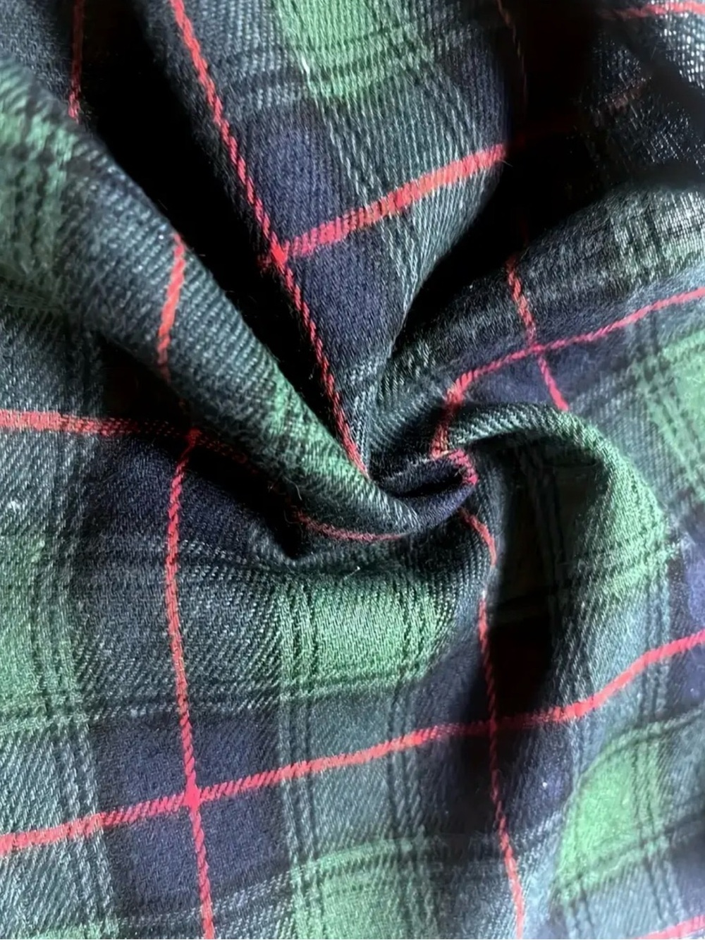 NWOT🏴 "Cooler-than-a-Kilt" Green plaid, trendy, punky Tartan Maxi!! Sz L - Picture 3 of 4